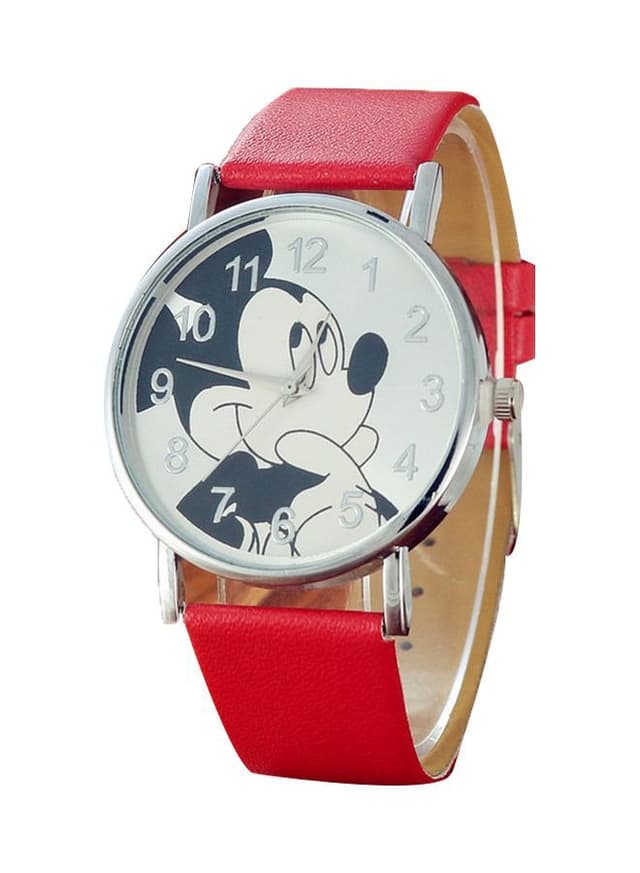 ساعة يد جلد للأطفال Kids' Leather Analog Watch - Cool baby