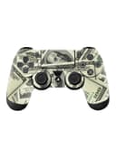 كفر يد بلايستيشن 4 ملون على شكل دولار  Dollar Printed Controller Sticker For PlayStation 4