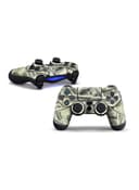 كفر يد بلايستيشن 4 ملون على شكل دولار  Dollar Printed Controller Sticker For PlayStation 4