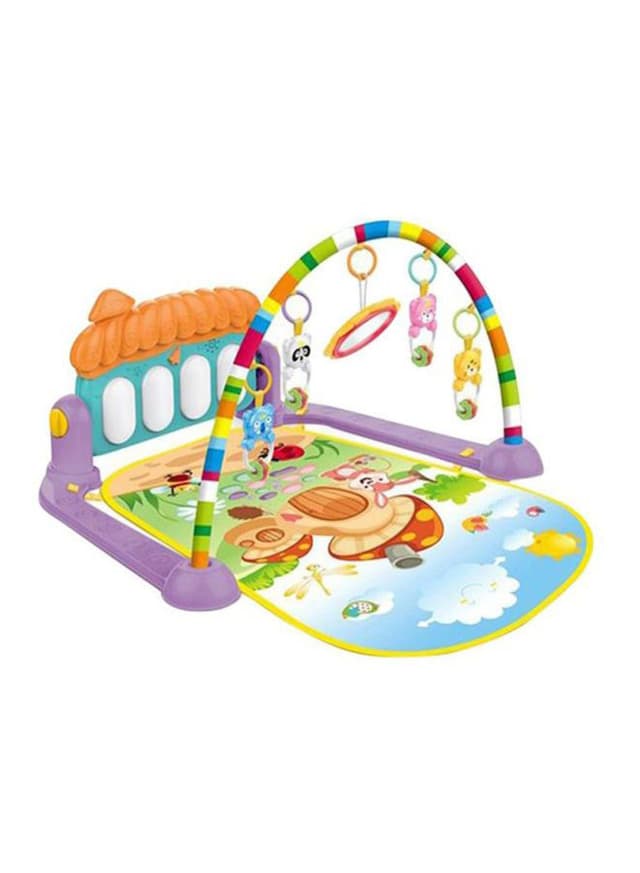 Cool Baby Piano Playmat With Rattle Toy 45x32x8cm