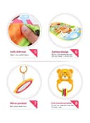 Cool Baby Piano Playmat With Rattle Toy 45x32x8cm