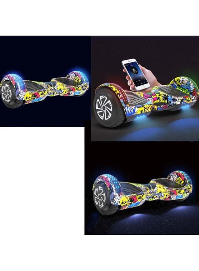 سكوتر هوفربورد (لوح تزلج كهربائي) Self Balancing Electric Hoverboard - Cool Baby