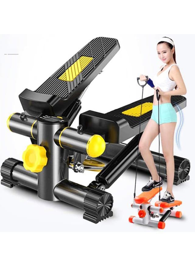 آلة التمارين الرياضية مع حبال مقاومة Multi-Functional Stepper With LCD Display - Cool baby