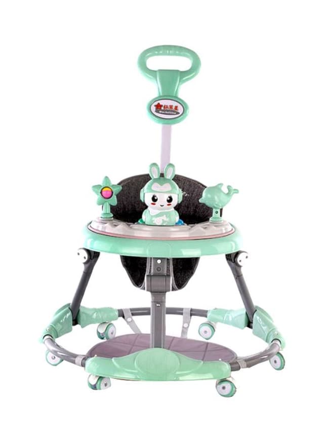 مشاية للأطفال مع قبضة Anti-Rollover Baby Walker With Push Handle Bar - Cool baby