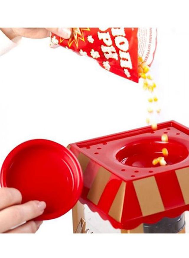 Cool Baby Metal Popcorn Machines Red/Beige/Black 24x18x10cm