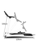 جهاز جري تريدميل كهربائي ( بسرعة 10 كم / ساعة ) Cool Baby - Folding Treadmill With LED Display 1