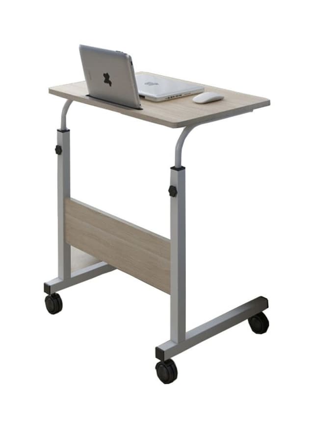 Generic Removable Laptop Desk Beige/Silver 60x40x90cm - 278704