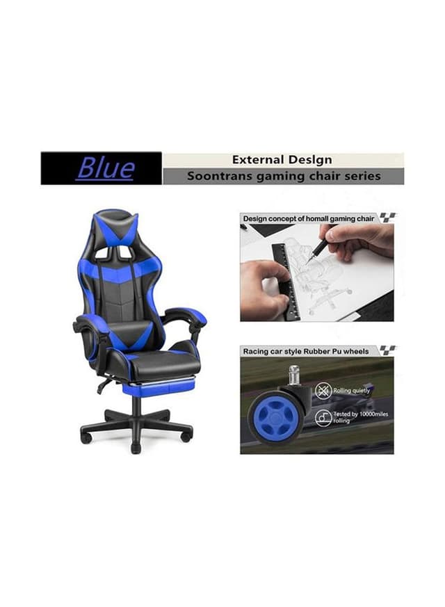 كرسي قيمنق اسود و ازرق Gaming Chair من Cool Baby