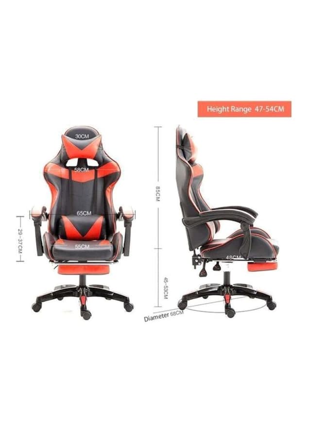 كرسي قيمنق اسود و احمر Gaming Chair من Cool Baby
