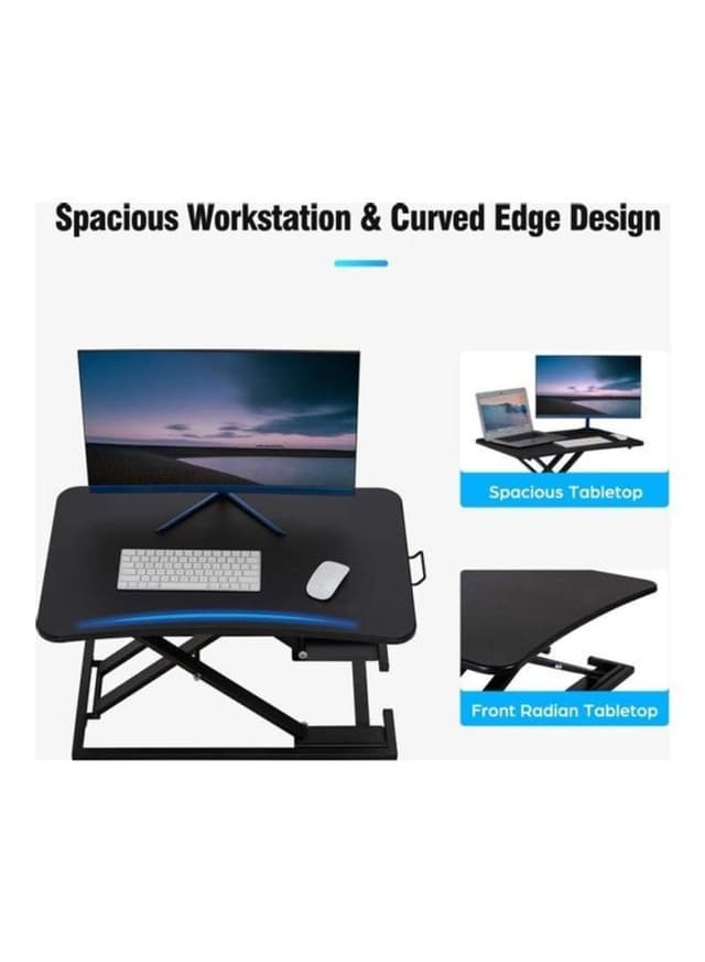طاولة لابتوب ( قابلة لتعديل الطول ) Cool Baby - Height Adjustable Converter Sit To Stand Up Desk