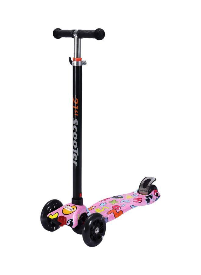 Cool Baby Foldable Kick Scooter With LED Lights 79x56x23cm