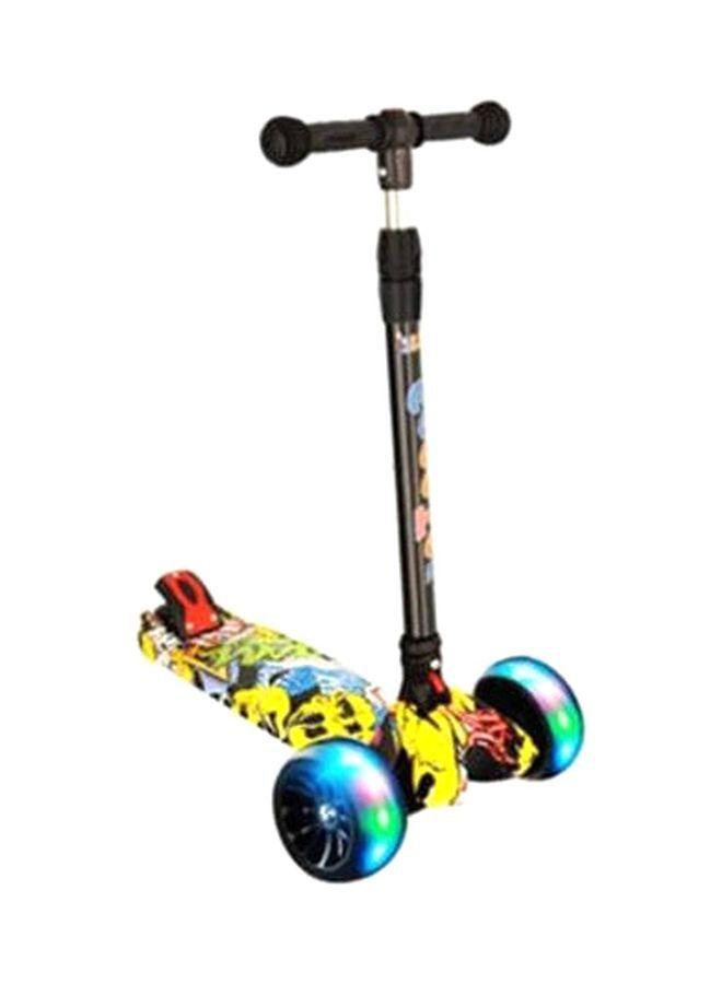 Cool Baby Foldable Kick Scooter With LED Lights 56x79x23cm