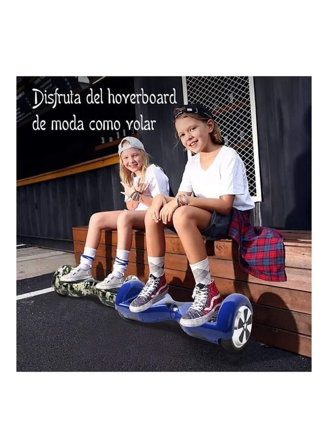 سكوتر هوفربورد لوح تزلج كهربائي LED Self-Balancing Hover Board Multicolour - Cool baby