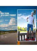 سكوتر هوفربورد لوح تزلج كهربائي LED Self-Balancing Hover Board Multicolour - Cool baby