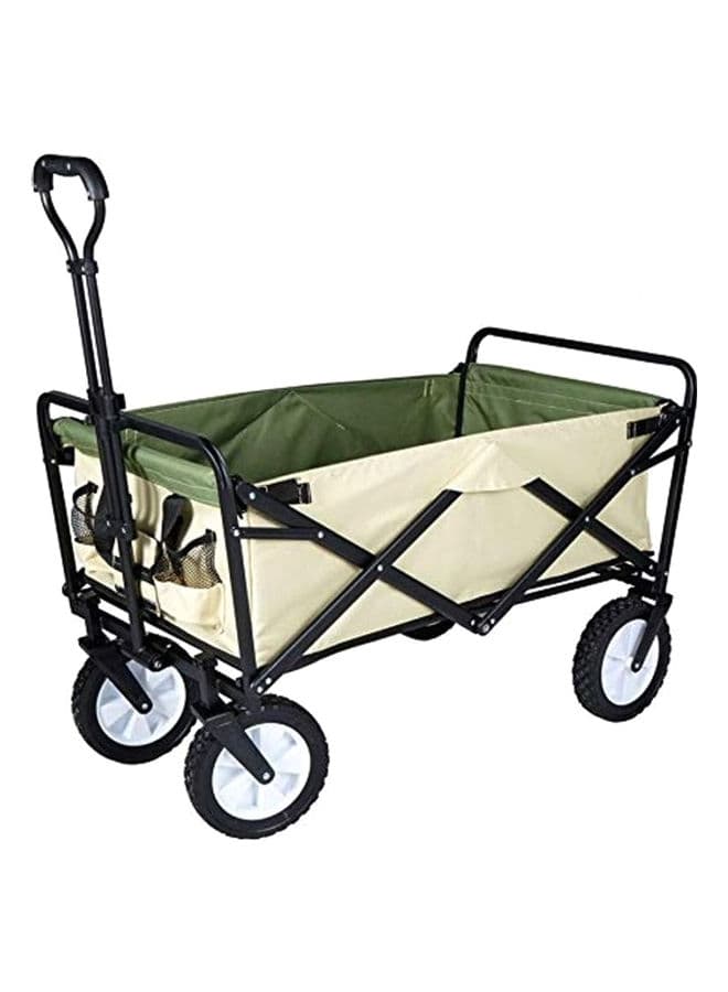 عربة تسوق ( قابلة للطي ) - بيج Cool Baby - Folding Shopping Cart Trolley Beige