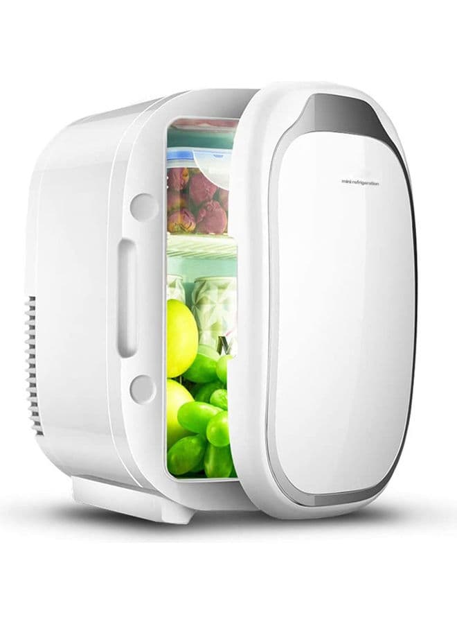 ثلاجة صغيرة للسيارة بسعة 6 ليتر Mini Refrigerator 6 l 45 W CZBX06XQQ White - Cool baby