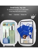 ثلاجة صغيرة للسيارة بسعة 6 ليتر Mini Refrigerator 6 l 45 W CZBX06XQQ White - Cool baby