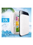 ثلاجة كهربائية صغيرة للمكياج والمشروبات محمولة 10 لتر Cool Baby Portable Home Refrigerator