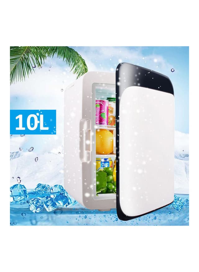 ثلاجة كهربائية صغيرة للمكياج والمشروبات محمولة 10 لتر Cool Baby Portable Home Refrigerator