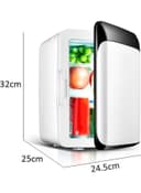 ثلاجة كهربائية صغيرة للمكياج والمشروبات محمولة 10 لتر Cool Baby Portable Home Refrigerator