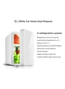 ثلاجة صغيرة بسعة 8 ليتر Mini Refrigerator 8l CZBX03XQQ - Cool baby