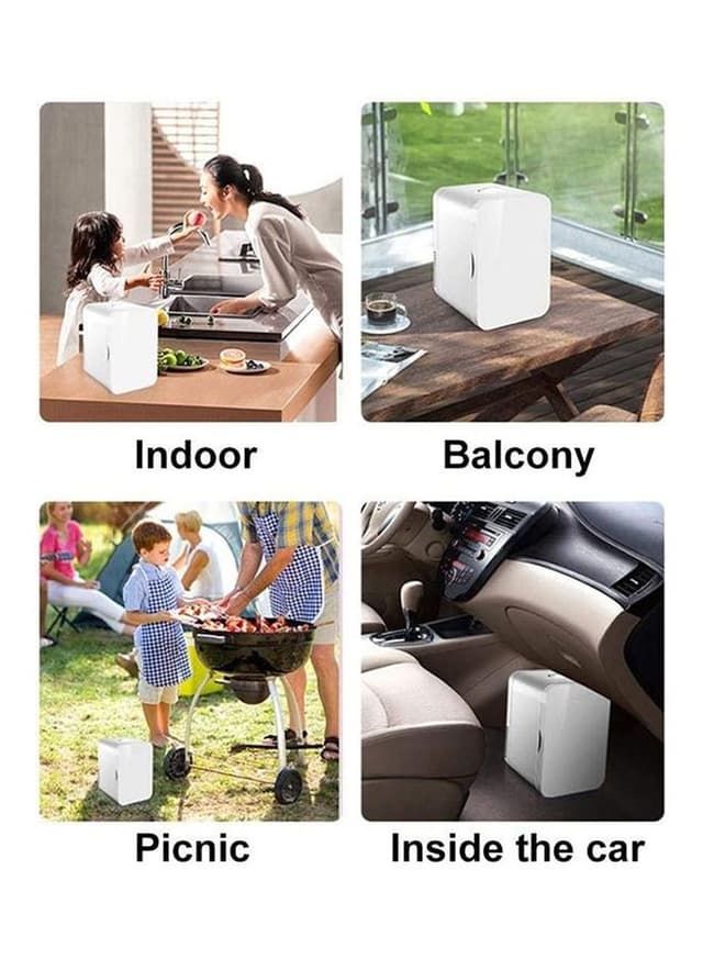 ثلاجة صغيرة بسعة 8 ليتر Mini Refrigerator 8l CZBX03XQQ - Cool baby