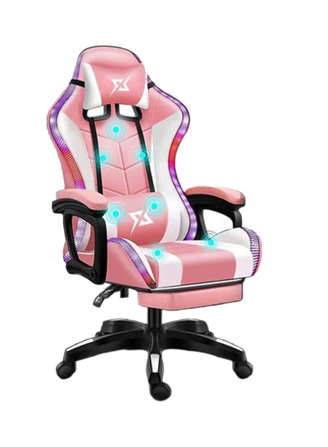 كرسي قيمنق مع اضائة ليد وسبيكر بلوتوث LED Light Gaming Chair With Bluetooth Speaker Multicolour - Cool baby