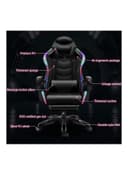 Cool Baby LED Light Gaming Chair With Bluetooth Speaker, Lumbar Support & Adjustable Back Bench Multicolour