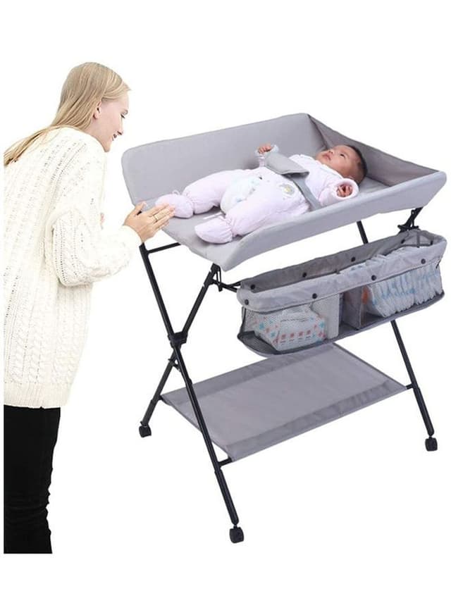 طاولة تغيير الحفاضات للأطفال من كوول بيبي Cool baby Multi-function Baby Nursing Table