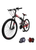 دراجة هوائية للكبار ورياضية (سيكل) 26" - احمر Cool Baby - Folding Bike