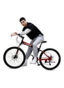 دراجة هوائية للكبار ورياضية (سيكل) 26" - احمر Cool Baby - Folding Bike