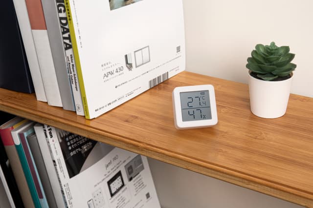 جهاز تحكم عن بعد بدرجة الحرارة Thermometer Hygrometer Hub Mini Smart Remote - SwichBot