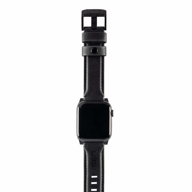 UAG Apple Watch 44"/42" leather-Strap- Black