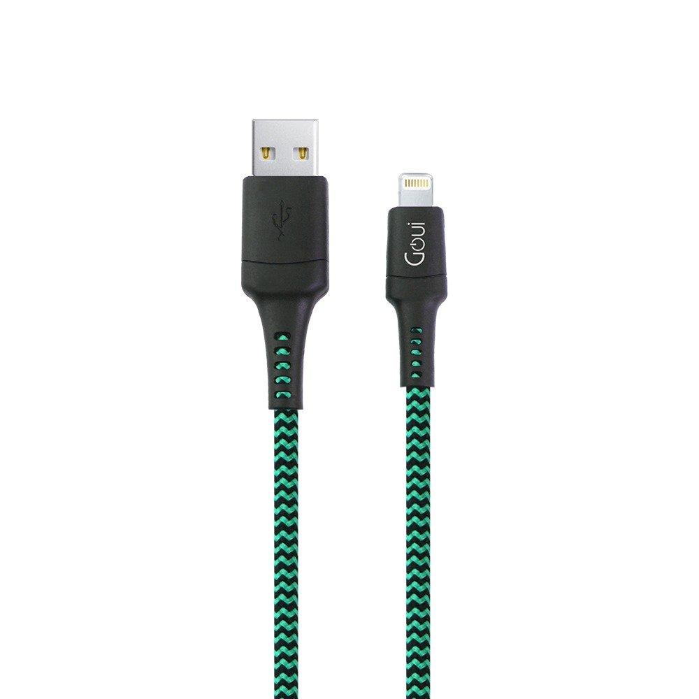 كيبل شحن ايفون قوي بلون اخضر - iPhone Cable Plus