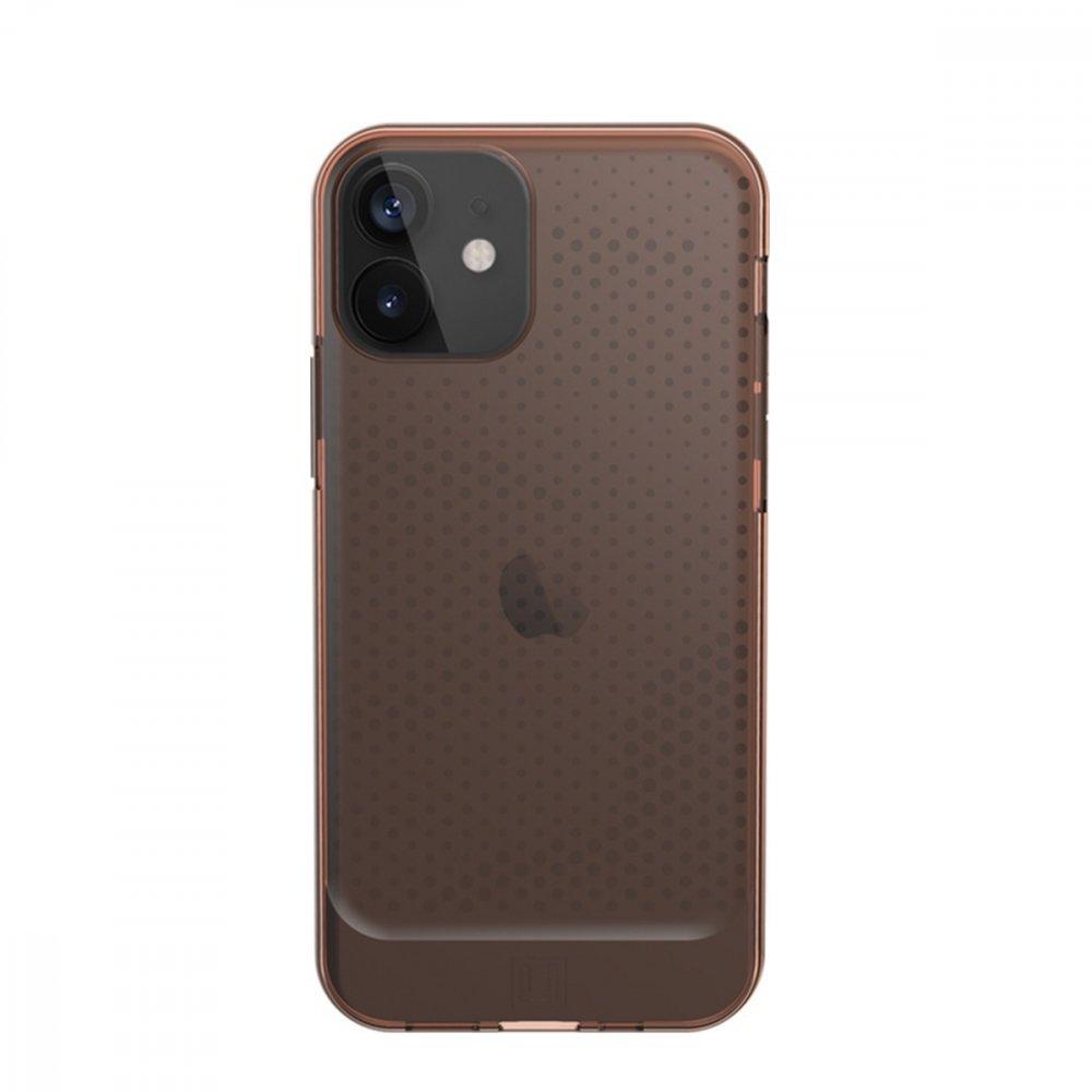 كفر موبايل مضاد للصدمات نصف شفاف بلون برتقالي - Lucent iPhone 12 / 12 Pro Case - UAG