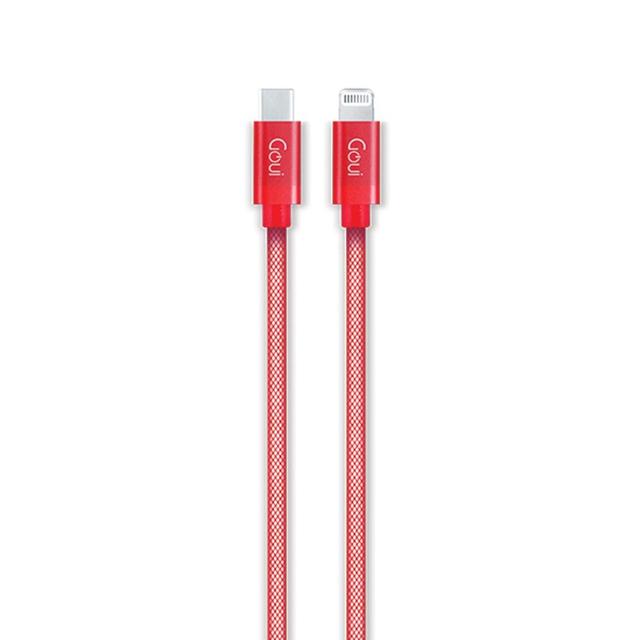 Goui 1M Metallic Lightning -Type C cable PD - Red - SW1hZ2U6MzMwOTg3