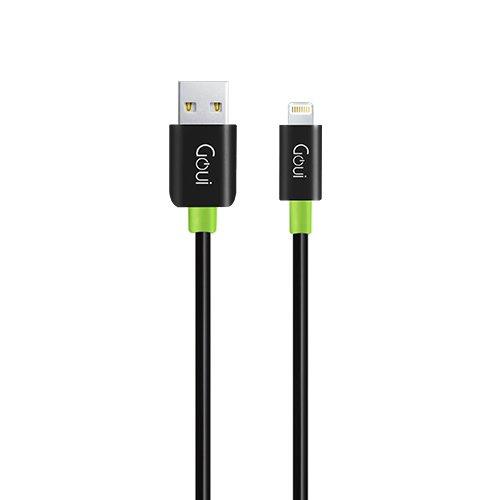 كيبل شحن ايفون قوي - اسود Goui - iPhone Cable USB A to Lightning