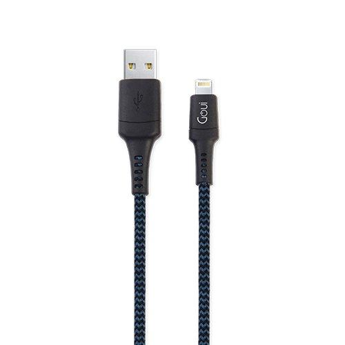 كيبل شحن ايفون قوي - اسود Goui - iPhone Cable Plus - SW1hZ2U6MzMwNzky