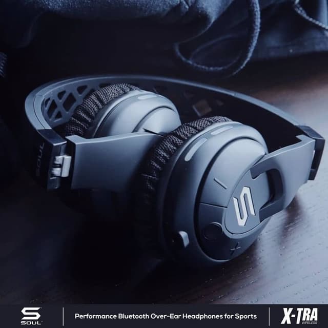 Soul X-TRA Bluetooth Headphones-black