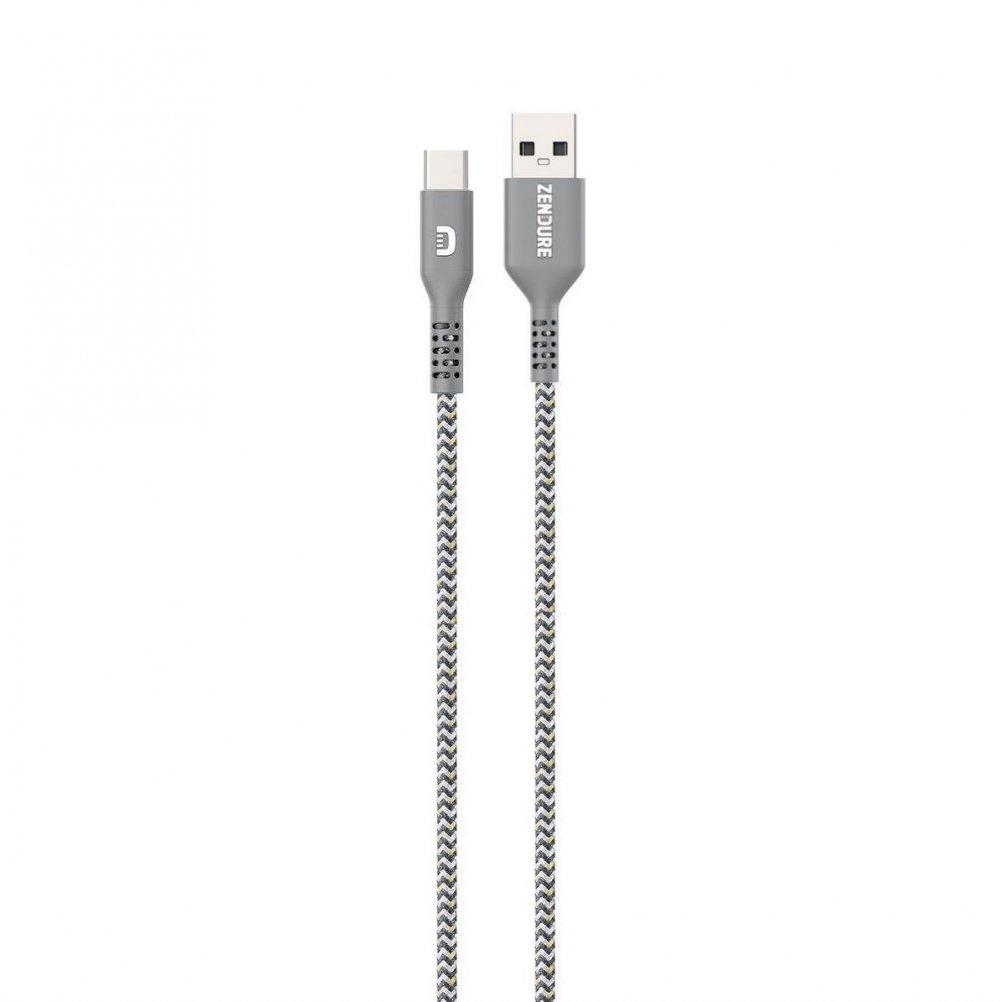 Zendure - SuperCord USB-A to USB-C Cable - Grey