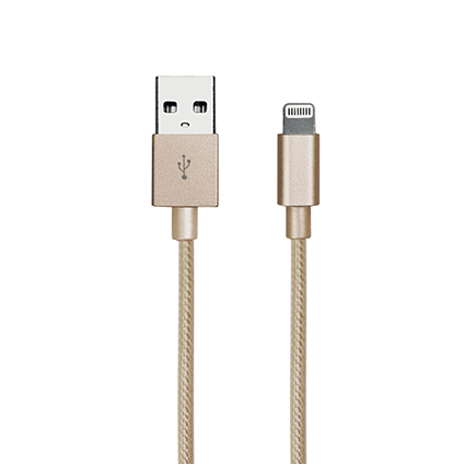 SBS - 8 Pin USB Cable Gold