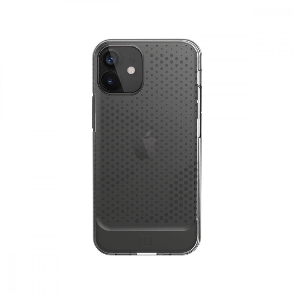 كفر موبايل مضاد للصدمات نصف شفاف بلون ثلجي - Lucent iPhone 12 Mini Case - UAG