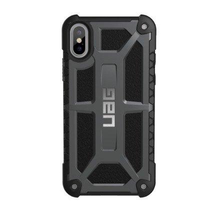 كفر موبايل بخمس طبقات حماية لون رمادي Monarch iPhone X/XS Case - UAG