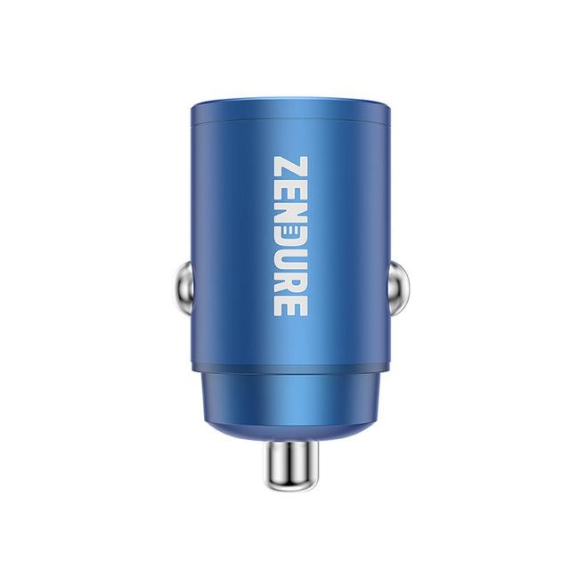 شاحن سيارة زندور بقوة 30 واط لون أزرق 2Port Invisible Car Charger with 30W PD - Zendure - SW1hZ2U6MzMyMTA4