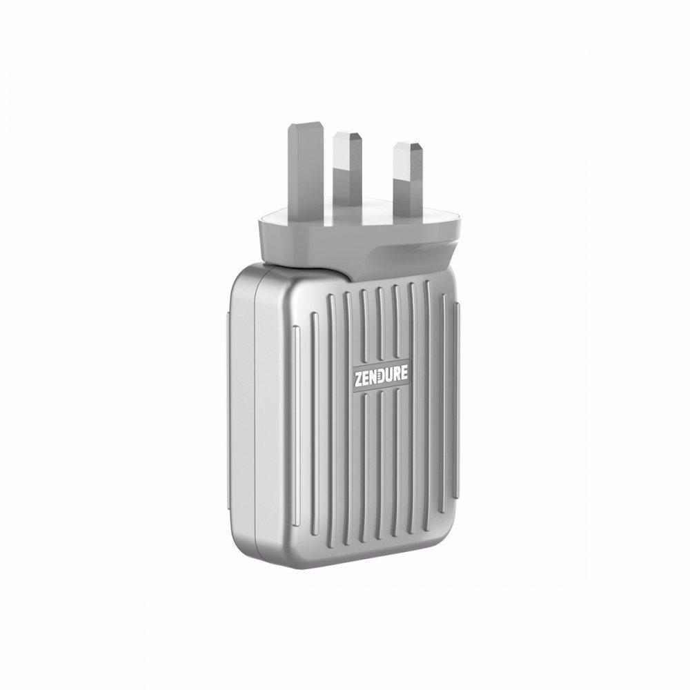 Zendure - 4-Port Wall Charger PD - Silver