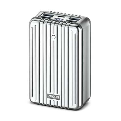 بور بانك A8 زندور بسعة 26800mAh لون فضي A8 26800mAh - Zendure