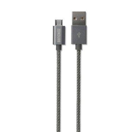 كيبل شحن ومزامنة زندور من USB الى Micro Cable لون رمادي Micro Cable 30cm - Zendure - SW1hZ2U6MzMyMjgy