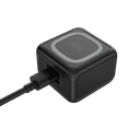 Porodo 3-Ports Fast Wireless Charger 15W PD 30W UK - Black