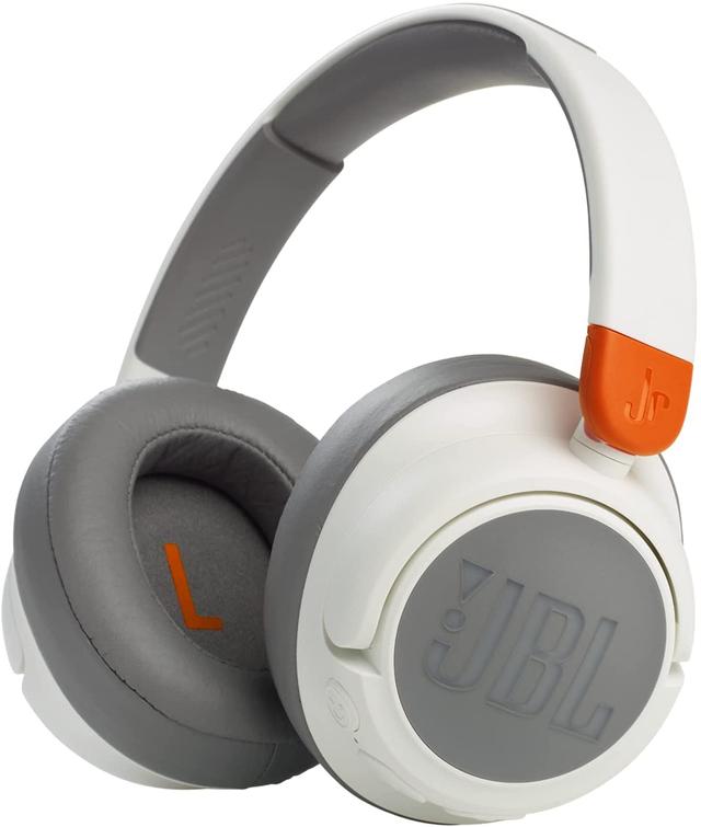 هيدفون JBL اللاسلكي للأطفال مع عزل الضوضاء لون أبيض - JBL JR460NC - SW1hZ2U6MzU3MjAz