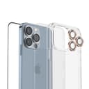 مجموعة حماية الآيفون 13 برو المتكاملة الذهبية 4 في 1 مقاس "6.1" | Green 4 in 1 360Â° Privacy Protection Pack